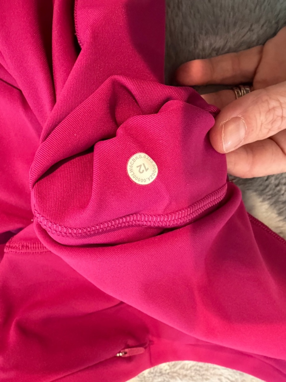 lululemon athletica Magenta Capris Leggings - Picture 9 of 9